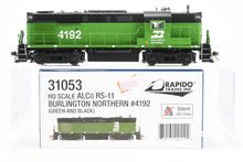 Load image into Gallery viewer, HO Rapido Trains, Inc. BN - Burlington Northern ALCO RS-11 FP Green/Black #4192
