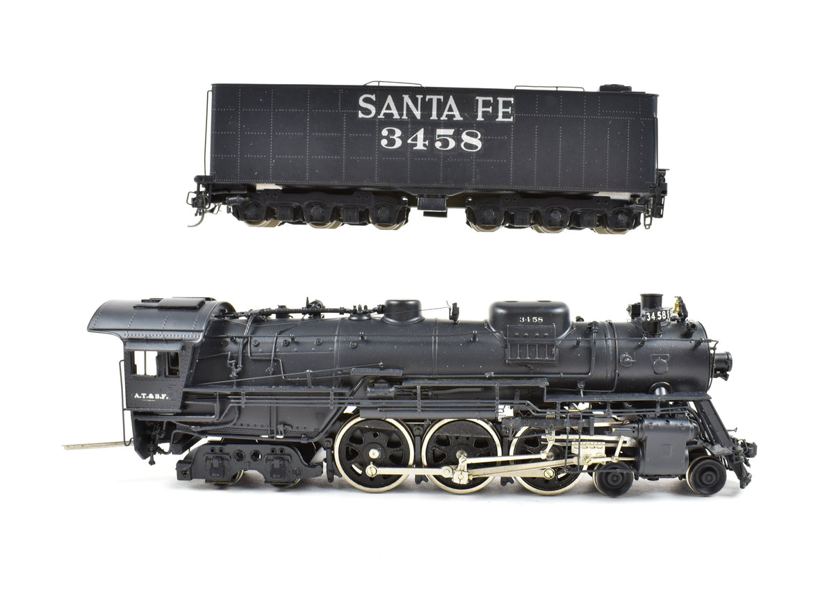 HO Brass CON Key Imports ATSF - Santa Fe 3450 Class 4-6-4 Modernized C ...