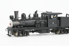 Load image into Gallery viewer, HO Brass PFM - United Various Roads 3-Truck Shay Class B Geared Locomotive CP Private Road REBOXX