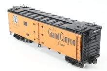 Load image into Gallery viewer, Gauge 1 - 1:32nd Scale Brass Row & Company ATSF - Santa Fe SFRD RR-27/33 Refrigerator Car, Factory Painted "Grand Canyon" No. 34796