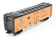 Load image into Gallery viewer, Gauge 1 - 1:32nd Scale Brass Row & Company ATSF - Santa Fe SFRD RR-27/33 Refrigerator Car, Factory Painted "Grand Canyon" No. 34796