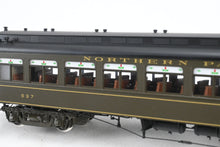 Load image into Gallery viewer, HO Brass W&R Enterprises NP - Northern Pacific First Class Coach Version 1 Factory Painted Pullman Green No. 937
