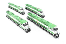 Load image into Gallery viewer, HO Brass CON OMI - Overland Models, Inc. BN - Burlington Northern SD60MAC Siemens 4-Unit Set w/HTCR Trucks Factory Painted - INCREDIBLY RARE OPPORTUNITY!