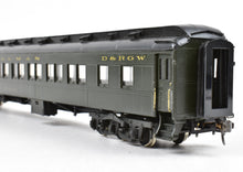 Load image into Gallery viewer, HO Brass PSC - Precision Scale Co. D&RGW - Denver & Rio Grande Western Pullman 80' 14- Section Sleeper Custom Painted