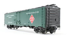 Load image into Gallery viewer, O Brass PSC - Precision Scale Co. REA - Railway Express Agency 50' Ice Reefer Custom Painted No. 6435