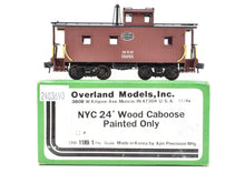 Load image into Gallery viewer, HO Brass OMI - Overland Models, Inc. NYC - New York Central 24' Wood Caboose, FP No. 18925