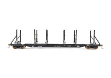 Load image into Gallery viewer, HO Brass CON PSC - Precision Scale Co. WC - Wisconsin Central 100-Ton Log Car FP Black