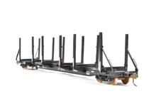 Load image into Gallery viewer, HO Brass CON PSC - Precision Scale Co. WC - Wisconsin Central 100-Ton Log Car FP Black