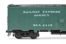 Load image into Gallery viewer, O Brass PSC - Precision Scale Co. REA - Railway Express Agency 50' Ice Reefer Custom Painted No. 6435