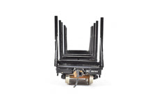 Load image into Gallery viewer, HO Brass CON PSC - Precision Scale Co. WC - Wisconsin Central 100-Ton Log Car FP Black