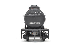 Load image into Gallery viewer, O Scale Brass/Metal Unknown Max Gray? Single-Dome Tank Car CP CCLX 279 Crystal Car Line NO ORIGINAL BOX