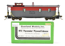 Load image into Gallery viewer, HO Brass OMI - Overland Models, Inc. NYC - New York Central "Pacemaker" Plywood Caboose FP No. 20112