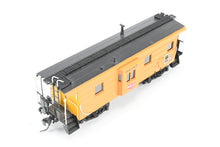 Load image into Gallery viewer, HO Brass OMI - Overland Models, Inc. MILW - Milwaukee Road Bay Window Caboose With Small Intermediate Ribs Factory Painted No. 992065