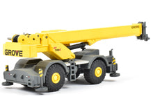 Load image into Gallery viewer, HO CON NZG 1:87th Grove RT700E Crane Factory Painted Diecast Yellow