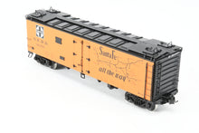 Load image into Gallery viewer, Gauge 1 - 1:32nd Scale Brass Row & Company ATSF - Santa Fe SFRD RR-27/33 Refrigerator Car, Factory Painted "Scout", No. 34659