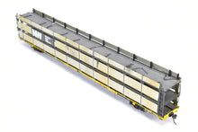 Load image into Gallery viewer, HO Brass OMI - Overland Models, Inc. N&W - Norfolk & Western Tri-Level Auto Rack w/ Pressed Sides and Without Roof C/P TTKX Lightly Weathered