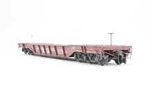 Load image into Gallery viewer, O Brass Alco Models PRR - Pennsylvania Railroad F33 Greenville Well Flat Custom Painted & Weathered No. 470092