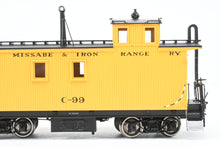 Load image into Gallery viewer, HO Brass Shoreham Shops DM&IR - Duluth Missabe & Iron Range Long Caboose w/ End Cupola Factory Painted No. C-99