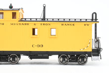 Load image into Gallery viewer, HO Brass Shoreham Shops DM&IR - Duluth Missabe & Iron Range Long Caboose w/ End Cupola Factory Painted No. C-99