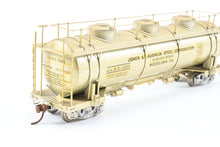 Load image into Gallery viewer, HO Brass Northwest Short Line Various Roads J&L - Jones & Laughlin 20,000 Gallon 3 Dome Tank Car Custom Painted JLSX 1025