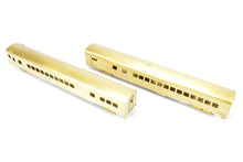 Load image into Gallery viewer, HO Brass NPP - Nickel Plate Products C&NW - Chicago & Northwestern 2-Car Baggage & Parlor Set