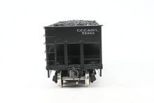 Load image into Gallery viewer, Gauge 1 - 1:32nd Scale Brass Eastern Railways C.C.C.&St.L. - Cleveland Cincinnati Chicago & St. Louis USRA 2-Bay Hopper Factory Painted No. 79366 No. 28 of 76