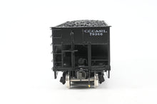 Load image into Gallery viewer, Gauge 1 - 1:32nd Scale Brass Eastern Railways C.C.C.&St.L. - Cleveland Cincinnati Chicago & St. Louis USRA 2-Bay Hopper Factory Painted No. 79366 No. 28 of 76
