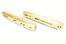 Load image into Gallery viewer, HO Brass NPP - Nickel Plate Products C&NW - Chicago & Northwestern 2-Car Baggage & Parlor Set