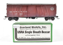 Load image into Gallery viewer, HO Brass OMI - Overland Models, Inc. Various Roads USRA Single Sheath Boxcar w/corrugated door Painted for PRR