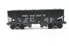 Load image into Gallery viewer, Gauge 1 - 1:32nd Scale Brass Eastern Railways PM - Pere Marquette USRA 2-Bay Hopper Factory Painted No. 13511 No. 68 of 76