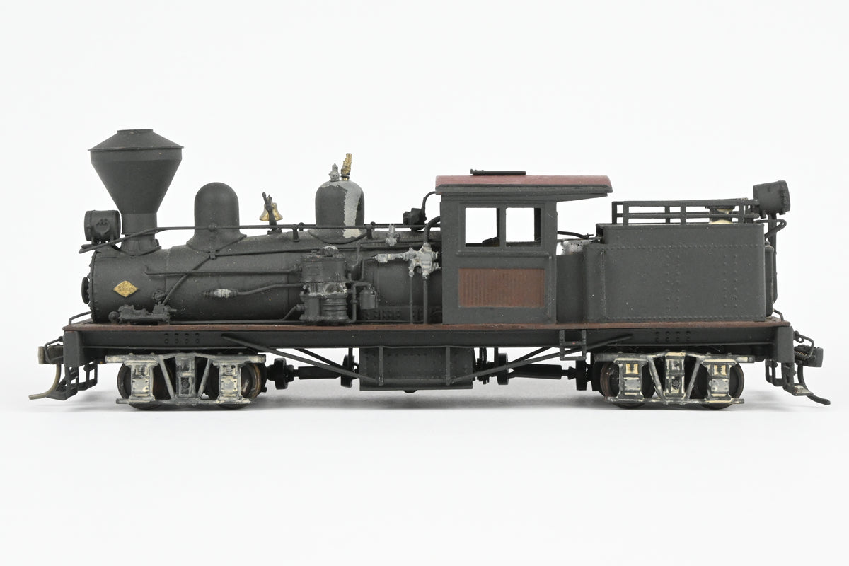 HO Brass PFM United Various Logging Roads 2-Truck Class B Shay