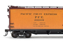 Load image into Gallery viewer, HO Brass PSC - Precision Scale Co. PFE - Pacific Fruit Express 52' R-70-2 Ice Refrigerator Car FP No. 200006 Weathered