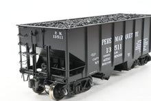 Load image into Gallery viewer, Gauge 1 - 1:32nd Scale Brass Eastern Railways PM - Pere Marquette USRA 2-Bay Hopper Factory Painted No. 13511 No. 68 of 76