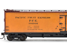 Load image into Gallery viewer, HO Brass PSC - Precision Scale Co. PFE - Pacific Fruit Express 52' R-70-2 Ice Refrigerator Car FP No. 200006 Weathered