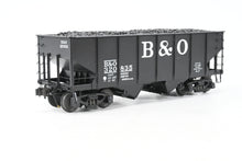Load image into Gallery viewer, Gauge 1 - 1:32nd Scale Brass Eastern Railways B&O - Baltimore & Ohio USRA - United States Railway Administration 2-Bay Hopper Factory Painted No. 320835 No. 15 of 120