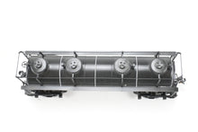 Load image into Gallery viewer, HO Brass W&R Enterprises NP - Northern Pacific Pressed Steel Car Co. High Walkway Four Dome 8,000 Gallon Tank Car Custom Painted & Weathered No. 101136