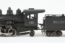 Load image into Gallery viewer, HO Brass PFM - United Oregon American Lumber Co. Baldwin 2-6-2 #105 CP Private Road Can Motor Upgrade