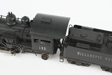 Load image into Gallery viewer, HO Brass PFM - United Oregon American Lumber Co. Baldwin 2-6-2 #105 CP Private Road Can Motor Upgrade