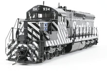 Load image into Gallery viewer, HO Brass CON OMI - Overland Models, Inc. ATSF - Santa Fe EMD SD24 As Delivered Black w/Silver Stripes Factory Painted No. 934