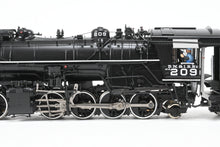 Load image into Gallery viewer, HO Brass DVP - Division Point DM&IR - Duluth Missabe & Iron Range Class M-1s 2-8-8-2 #209 Black Boiler Scheme Factory Painted