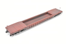 Load image into Gallery viewer, O Scale Metal Quality Craft C&O - Chesapeake & Ohio 61' Well Hole Flat Car Custom Built