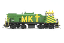 Load image into Gallery viewer, HO Brass CON OMI - Overland Models Inc. MKT - Katy EMD MP15AC FP Yellow/Green No. 58 2000 Run W/DCC