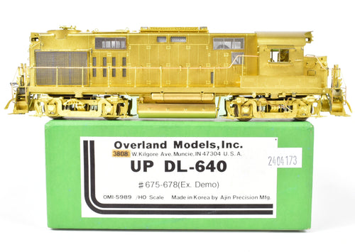 HO Brass OMI - Overland Models, Inc. UP - Union Pacific Alco DL-640 or RS-27 #675-678 Ex. Alco Demonstrator