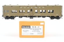 Load image into Gallery viewer, O Brass PSC - Precision Scale Co. Various Roads Pullman - Standard WWII Troop Sleeper, Factory Painted No. 7025