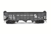 Load image into Gallery viewer, O Scale Brass US Hobbies C&O - Chesapeake & Ohio ACF Welded Triple Hopper Custom Painted No. 98488 NO ORIGINAL BOX