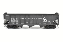 Load image into Gallery viewer, O Scale Brass US Hobbies C&O - Chesapeake & Ohio ACF Welded Triple Hopper Custom Painted No. 98488 NO ORIGINAL BOX