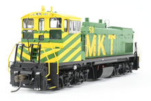 Load image into Gallery viewer, HO Brass CON OMI - Overland Models Inc. MKT - Katy EMD MP15AC FP Yellow/Green No. 58 2000 Run W/DCC