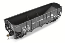 Load image into Gallery viewer, O Scale Brass US Hobbies C&O - Chesapeake & Ohio ACF Welded Triple Hopper Custom Painted No. 98488 NO ORIGINAL BOX