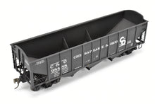 Load image into Gallery viewer, O Scale Brass US Hobbies C&O - Chesapeake & Ohio ACF Welded Triple Hopper Custom Painted No. 98488 NO ORIGINAL BOX