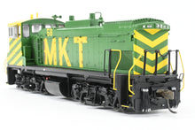 Load image into Gallery viewer, HO Brass CON OMI - Overland Models Inc. MKT - Katy EMD MP15AC FP Yellow/Green No. 58 2000 Run W/DCC